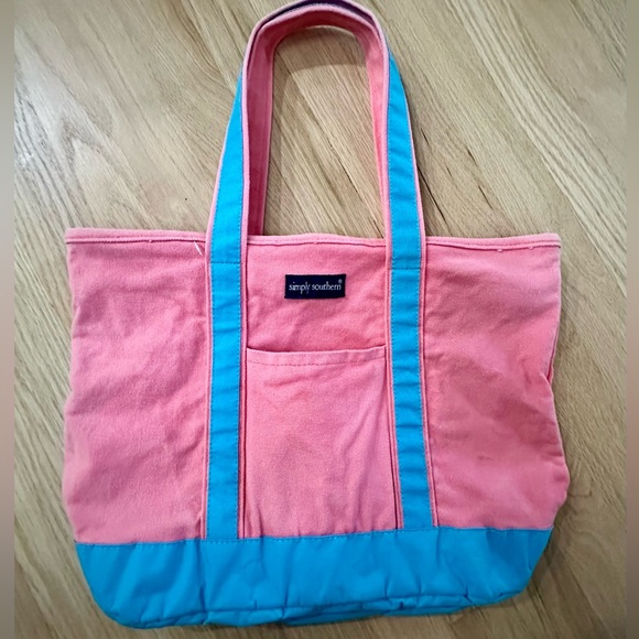 Simply Southern canvas tote bag - Picture 1 of 4